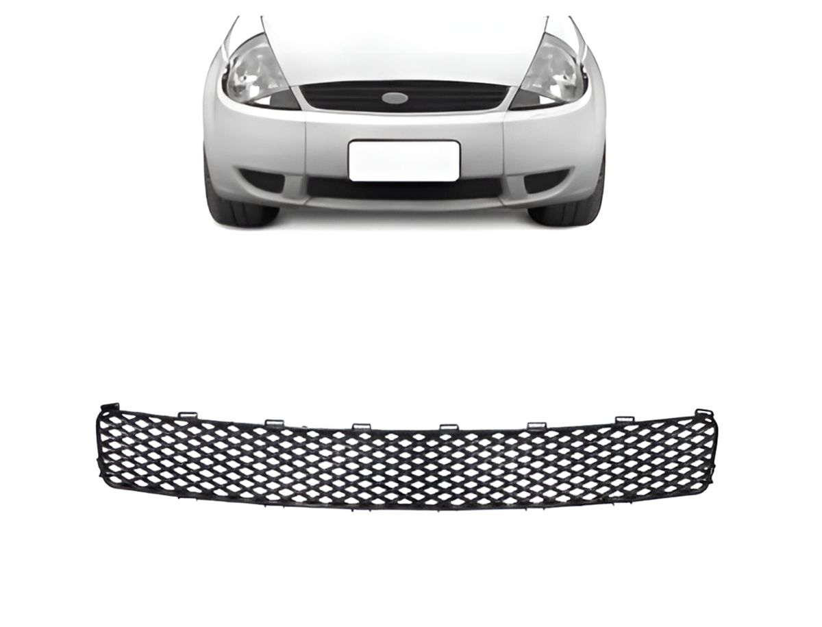 TELA GRADE CENTRAL PARACHOQUE FORD KA 2002 A 2008 (J40559)