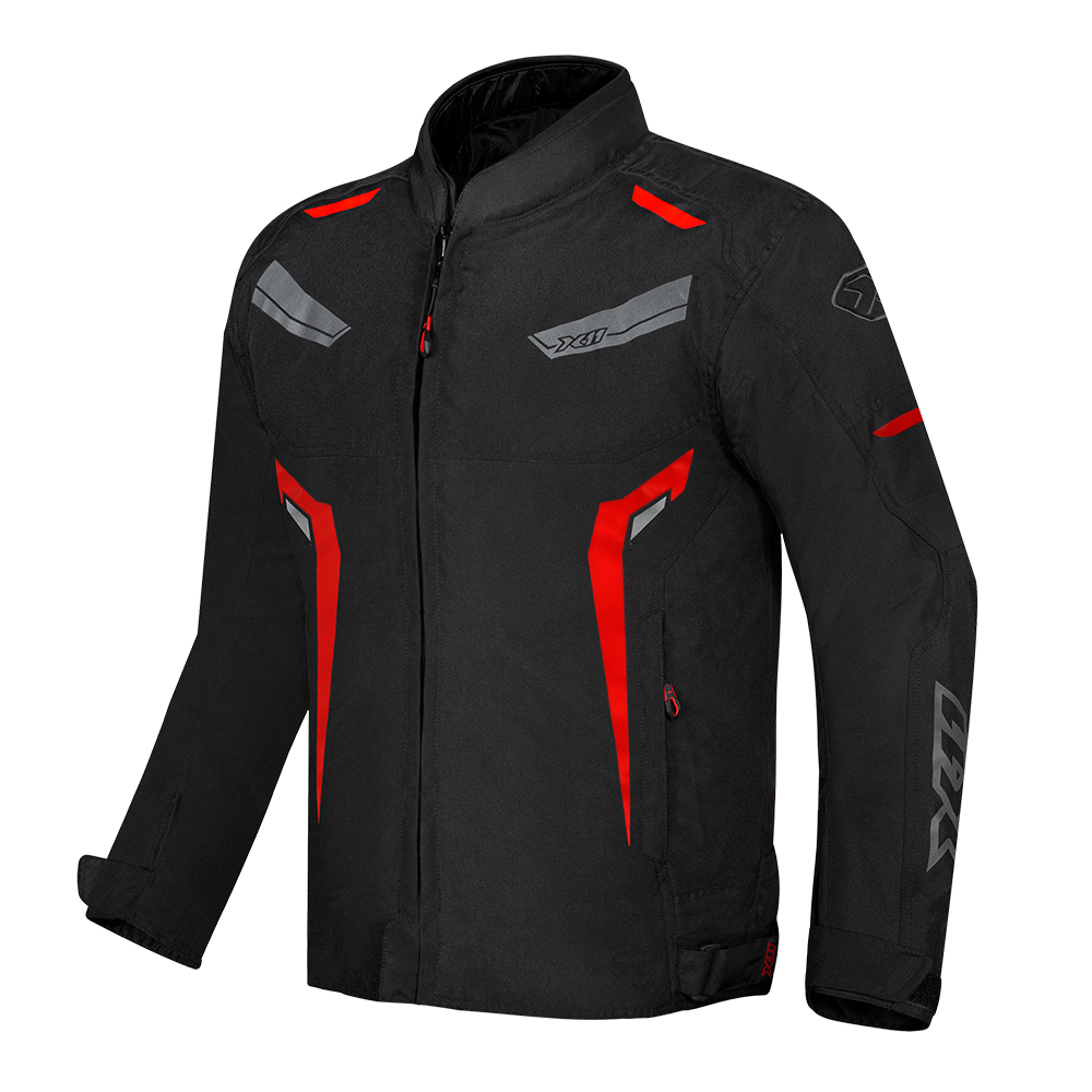Jaqueta X11 One 2 | Preto | Vermelho 