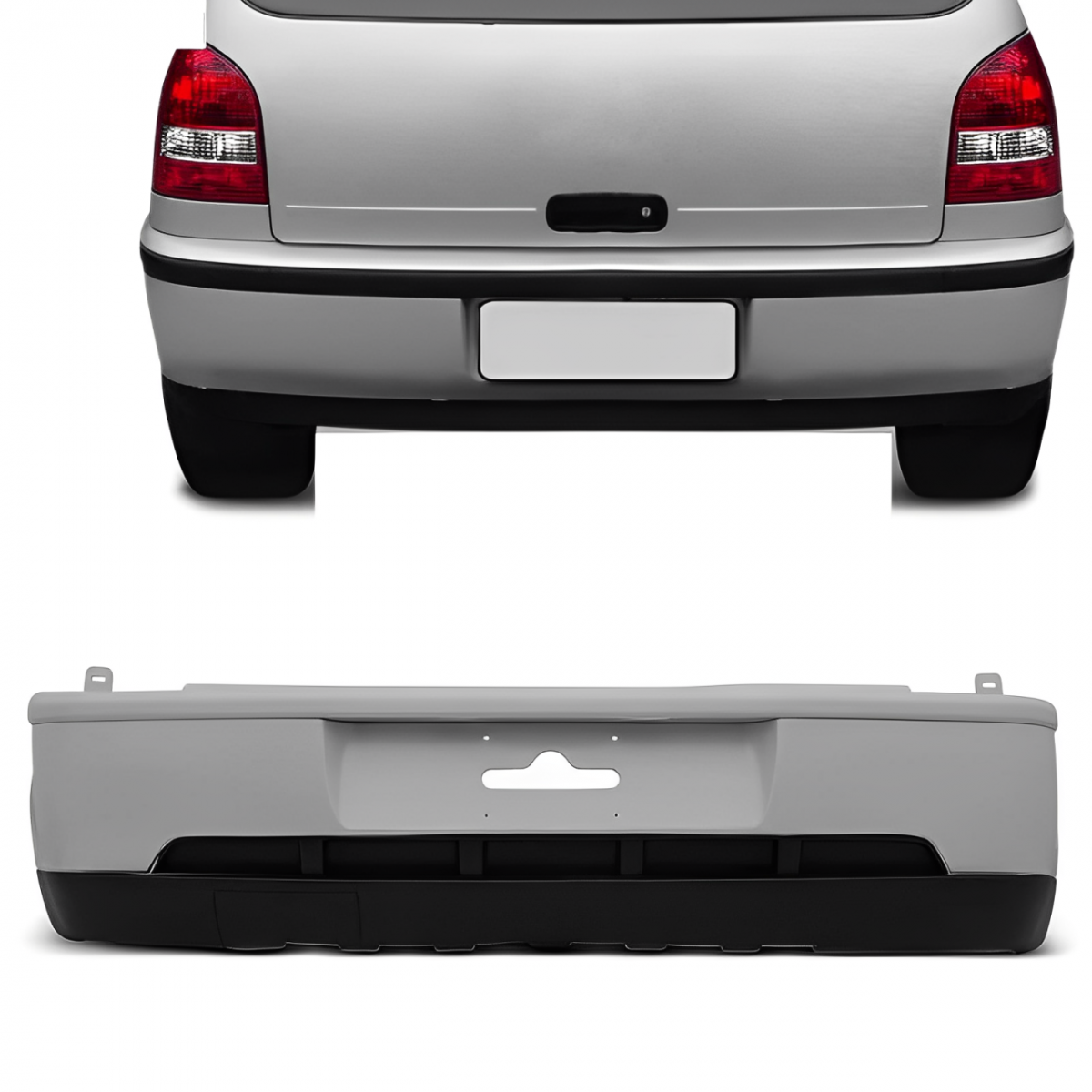 PARACHOQUE TRASEIRO VW GOL G3 GIII 2000 ATE 2004 PRIMER