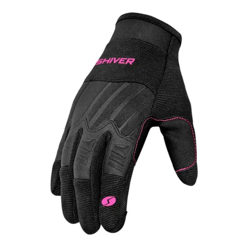 Luva Rocket Shiver | Feminina | Preto | Rosa