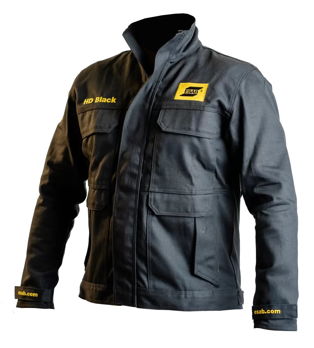 Jaqueta Esab Preto Gg Logo Ok