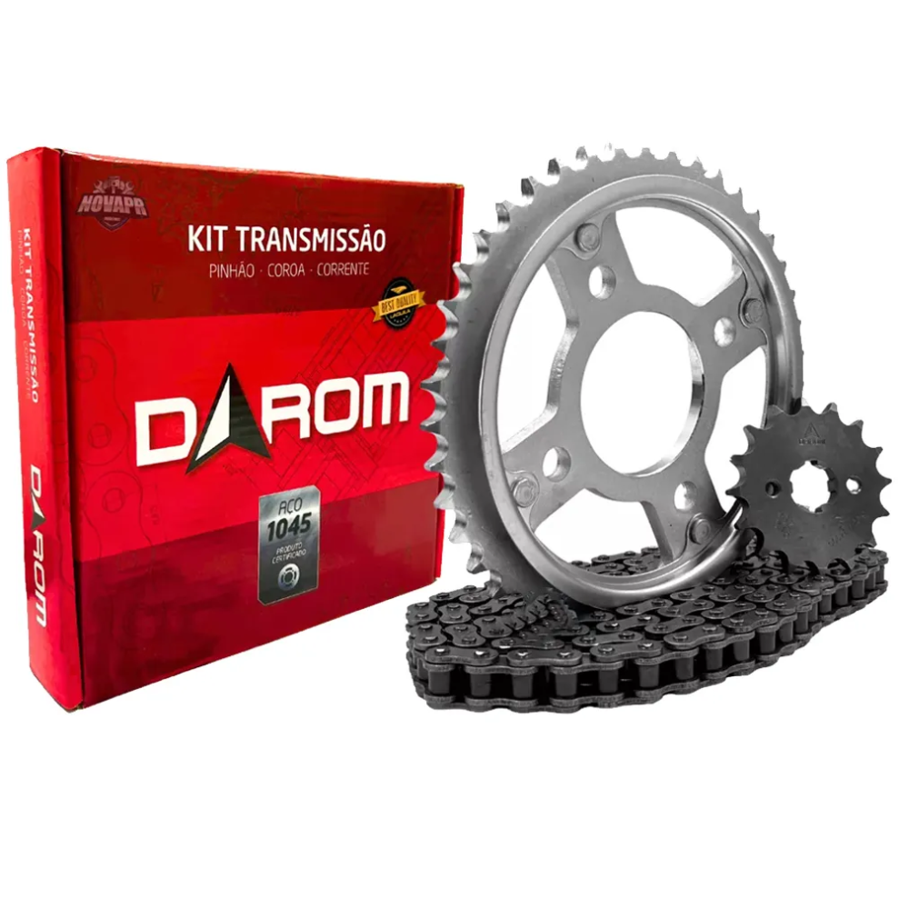 Kit Relação Darom | Titan 150 | 2004.. C/ Retentor