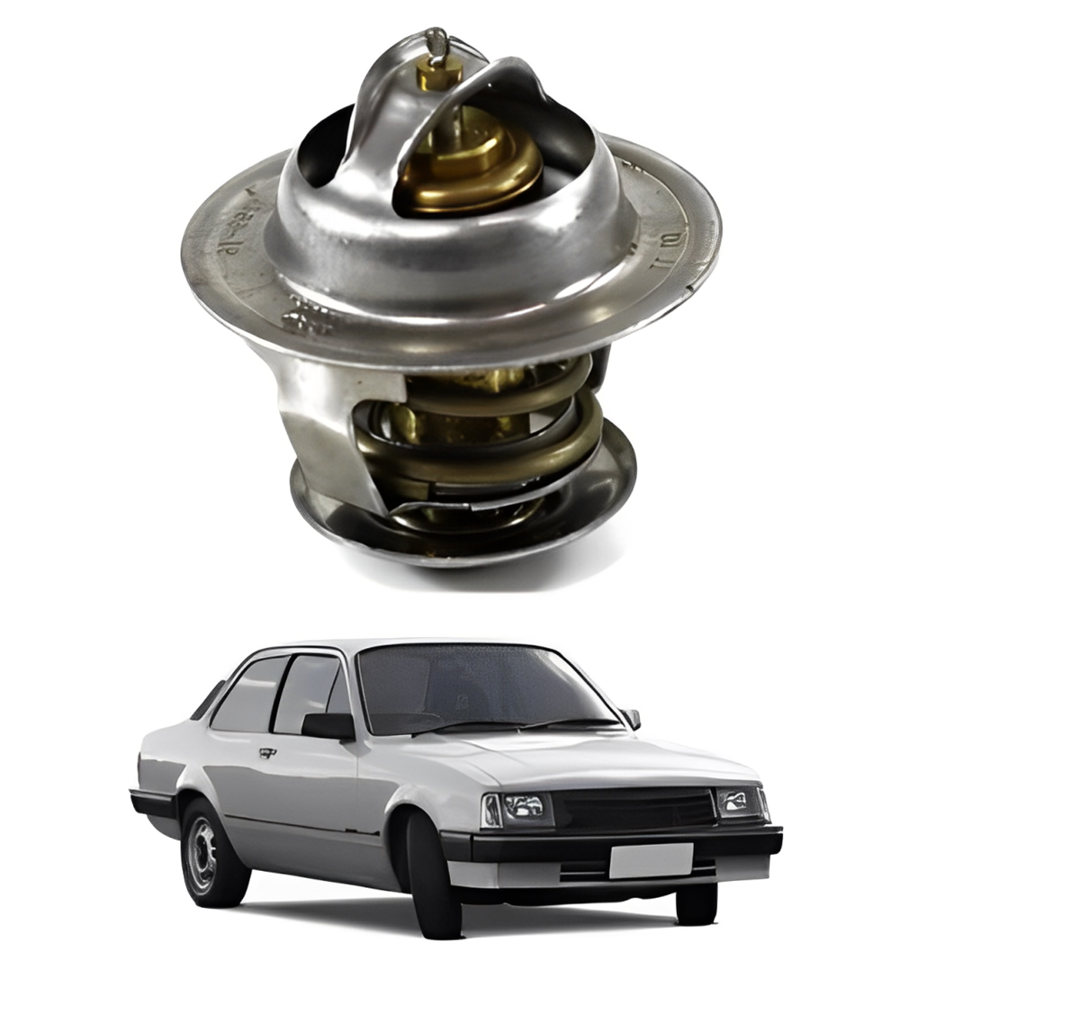 VÁLVULA TERMOSTÁTICA CHEVETTE 1.4 74/82 CHEVY 500 1.6 84/95