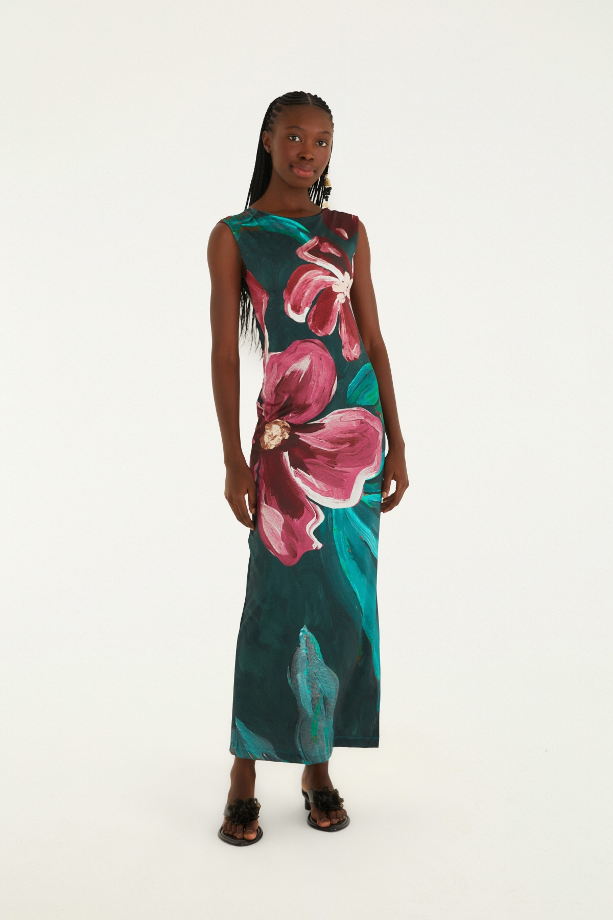 VESTIDO MIDI LINEIA