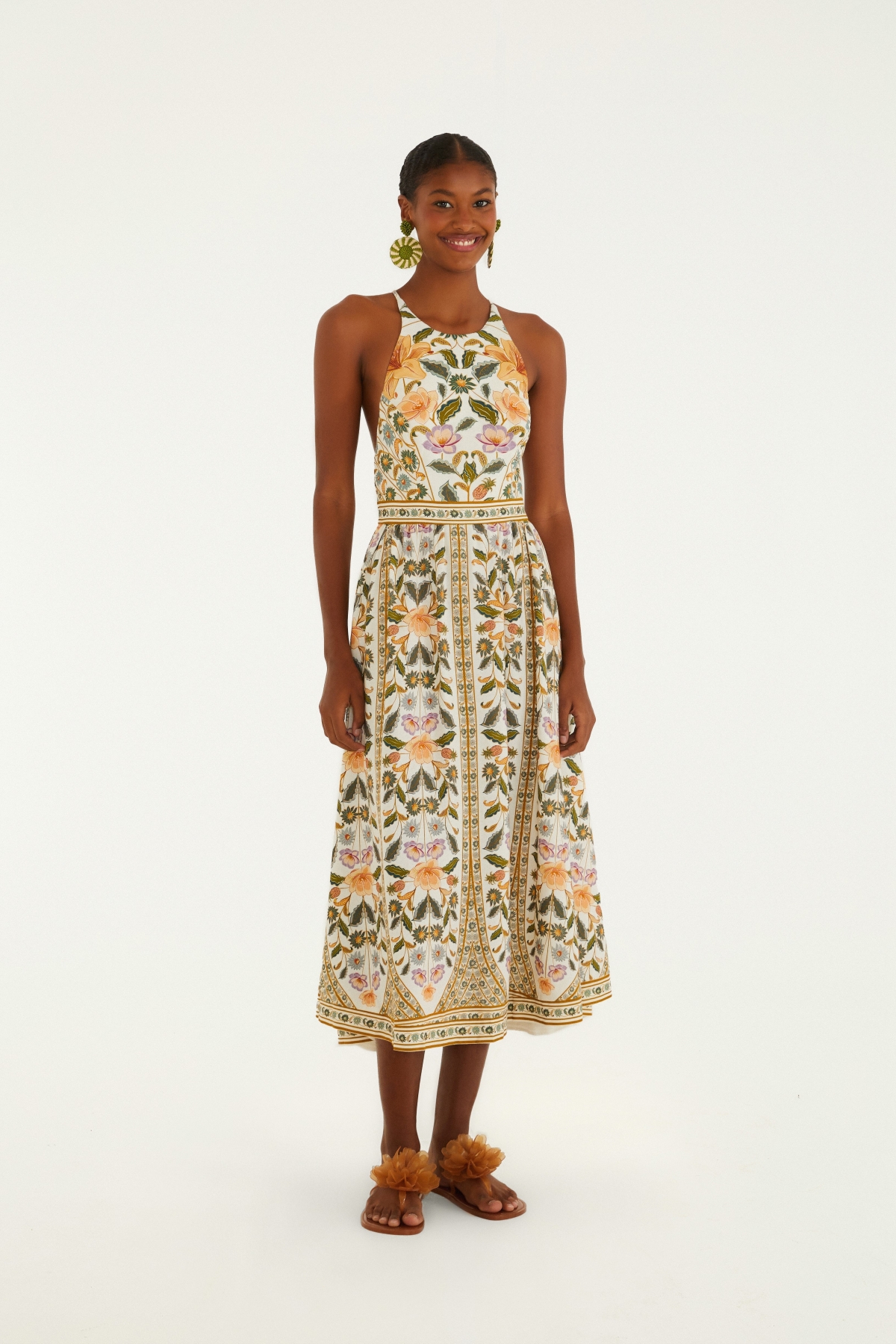 VESTIDO LONGO SEM MANGA MARCELLE