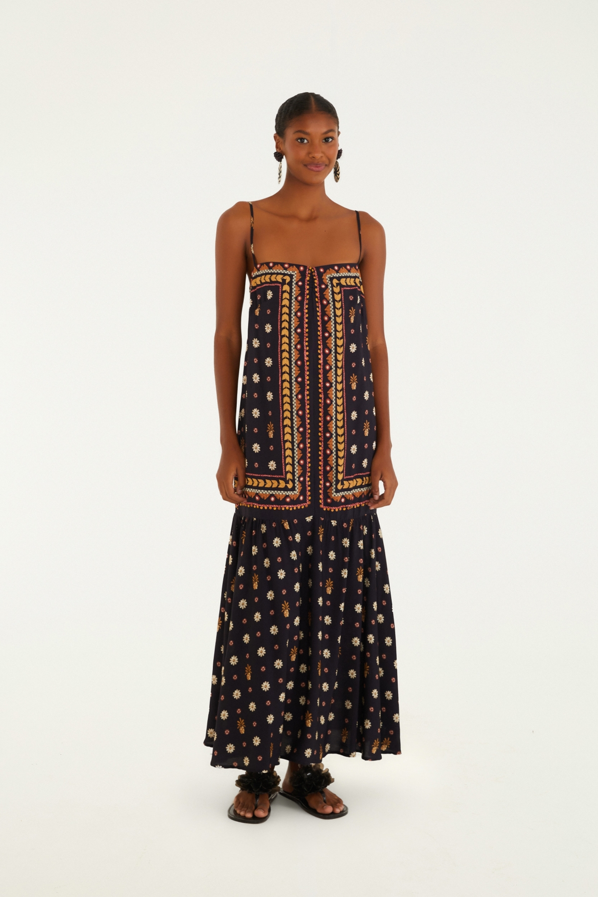 VESTIDO LONGO LENCO LILI 