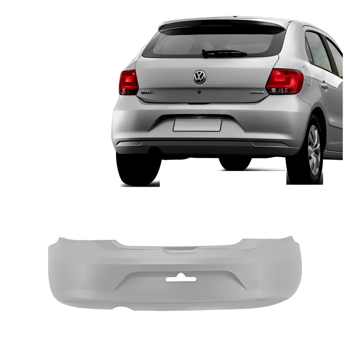 PARACHOQUE TRASEIRO VW GOL G6 GVI 2013 ATE 2015 PRIMER