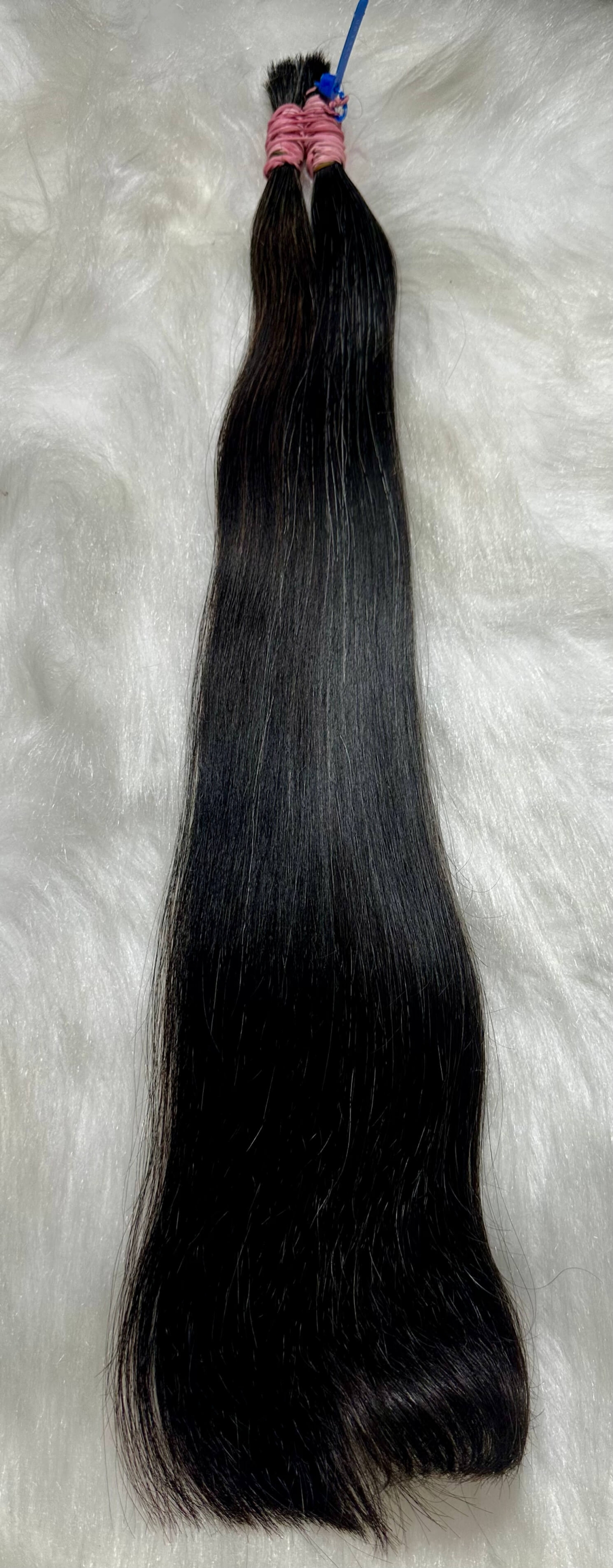 Cabelo Brasileiro Levemente Ondulado 55 CM 100 Gramas