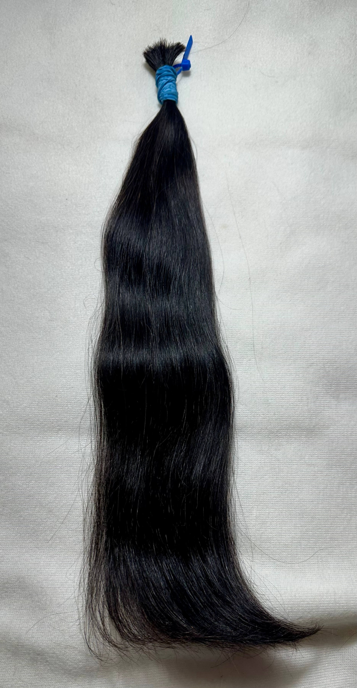 Cabelo Brasileiro Levemente Ondulado Castanho 50 CM 48 Gramas