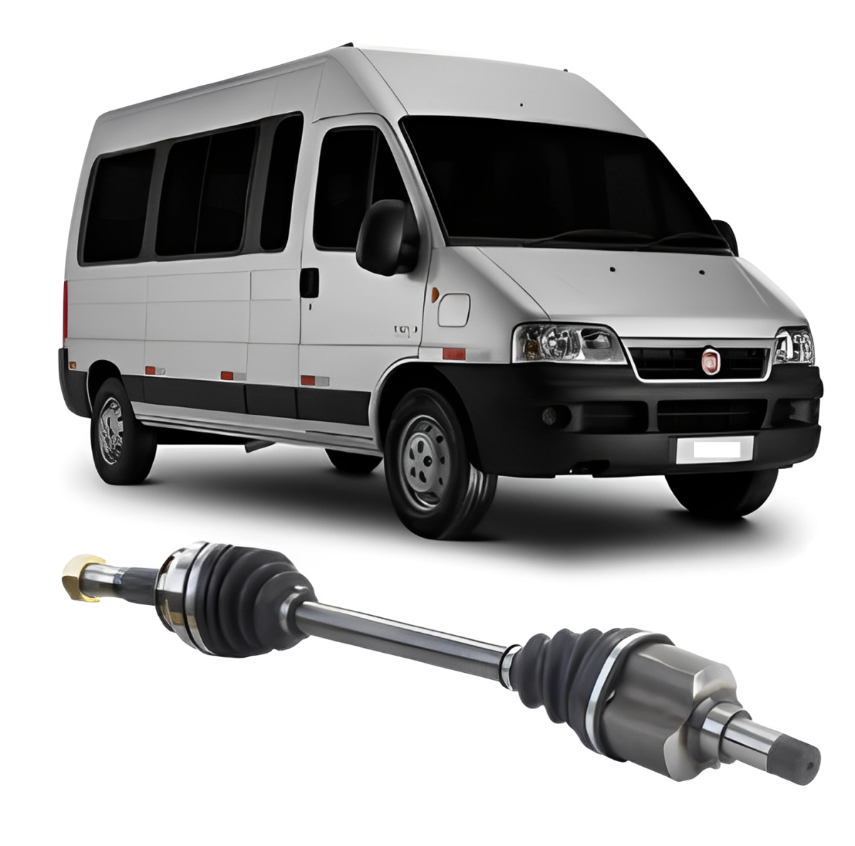 SEMI EIXO DUCATO 06/16 ARO 16C/ABS LADO ESQUERDO 815MM