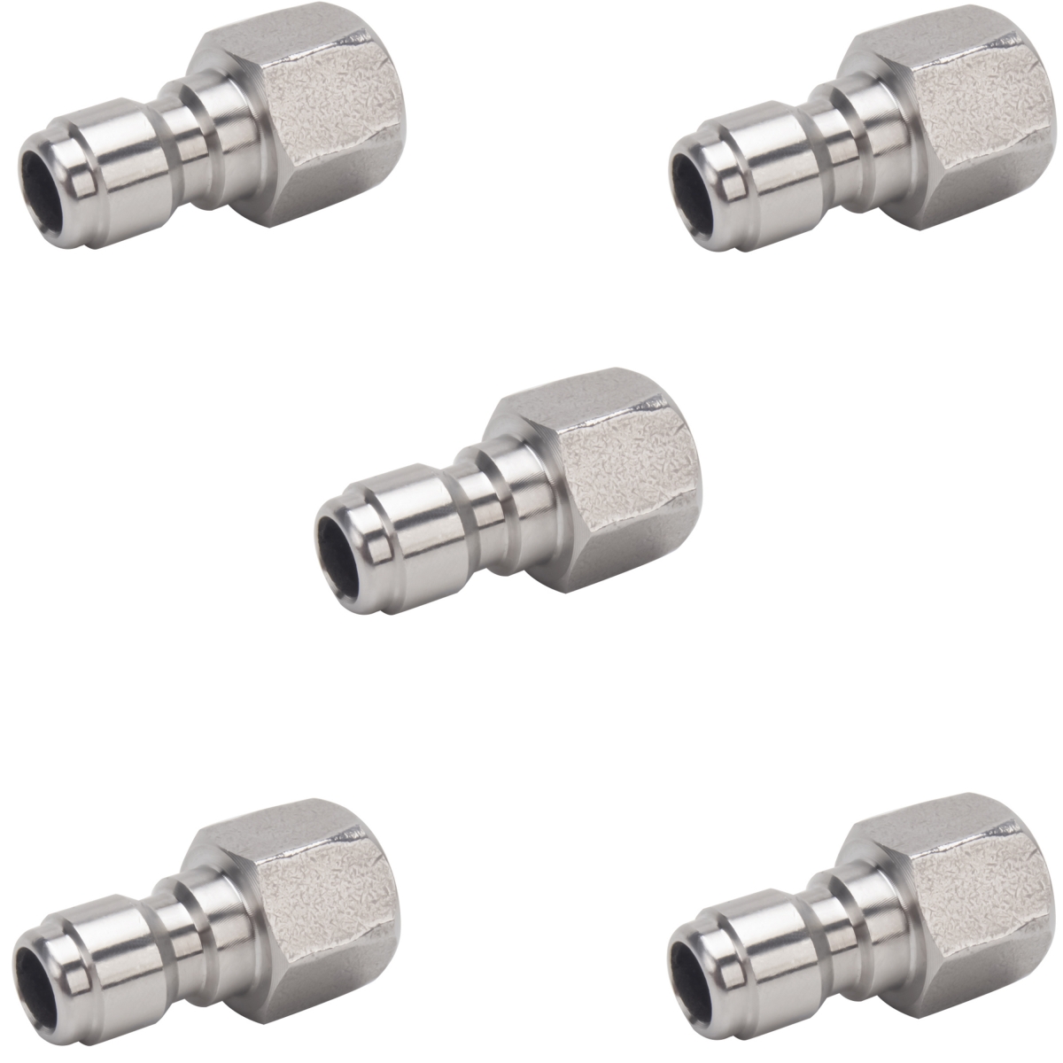 Kit 5 unidades Pino de Engate G-2PF 1/4 pol. x rosca 1/4 - FÊMEA