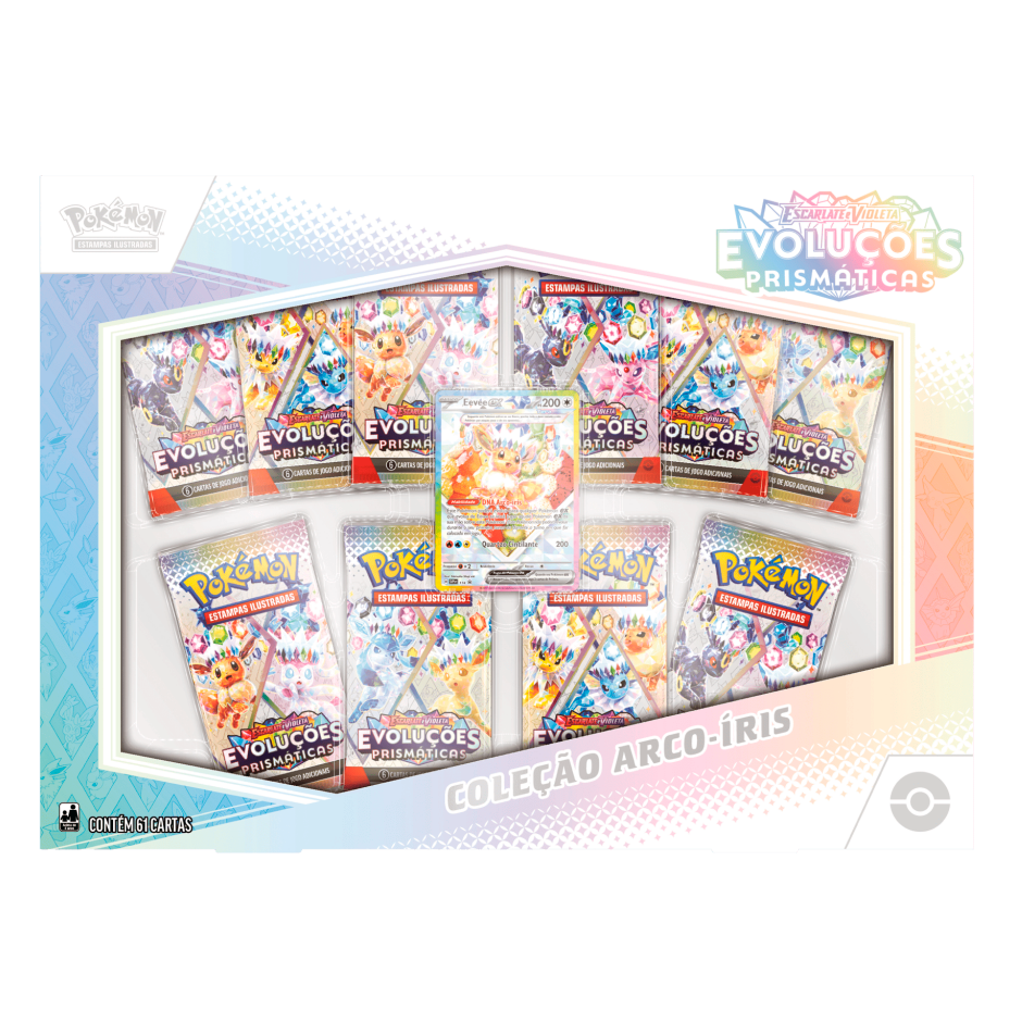 POKEMON EV8.5 BOX COLEÇÃO ARCO-IRIS