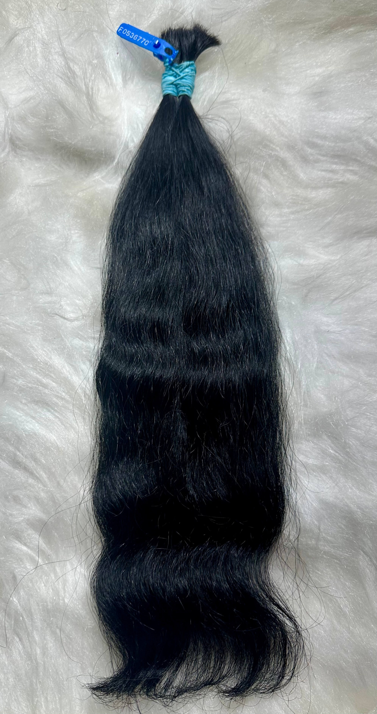 Cabelo Brasileiro Ondulado Castanho 45 CM 56 Gramas