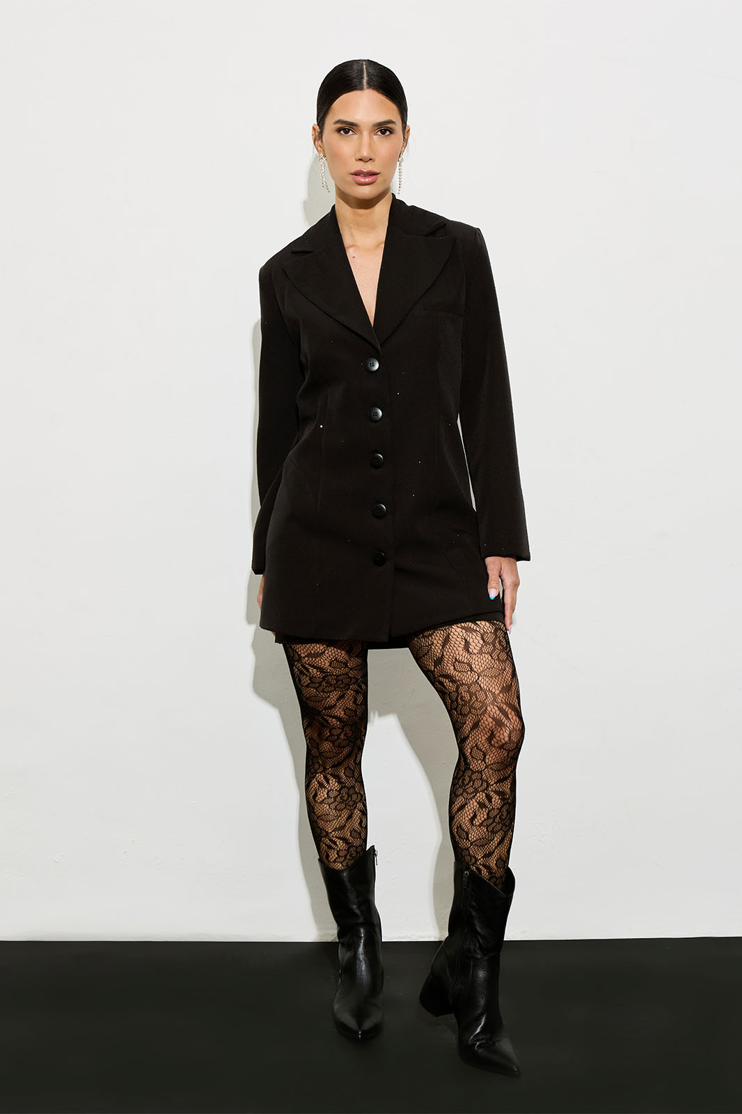 Blazer Vestido Preto