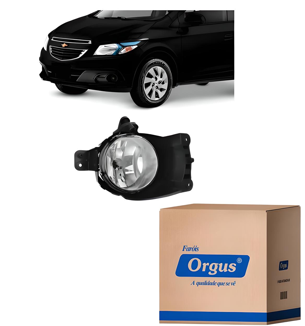 FAROL AUXILIAR ONIX PRISMA COBALT LADO DIREITO 2013 ATE 2016