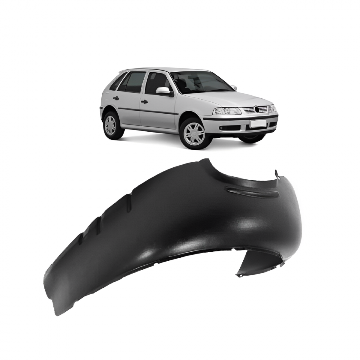 PARABARRO DIANTEIRO VW GOL G3 G4 2000 ATE 208 LADO ESQUERDO