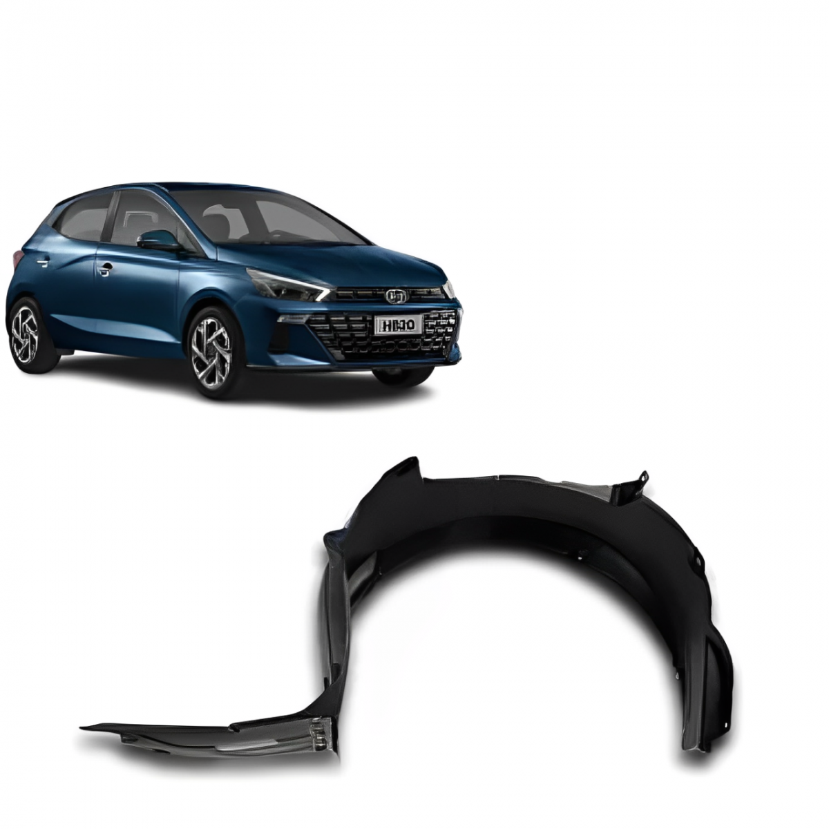 PARABARRO DIANTEIRO HYUNDAI HB20S 2023 A 2025 LADO DIREITO