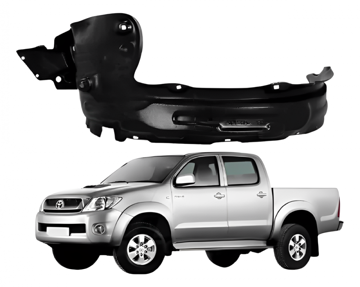 PARABARRO DIANTEIRO TOYOTA HILUX 2005 ATE 2010 LADO ESQUERDO
