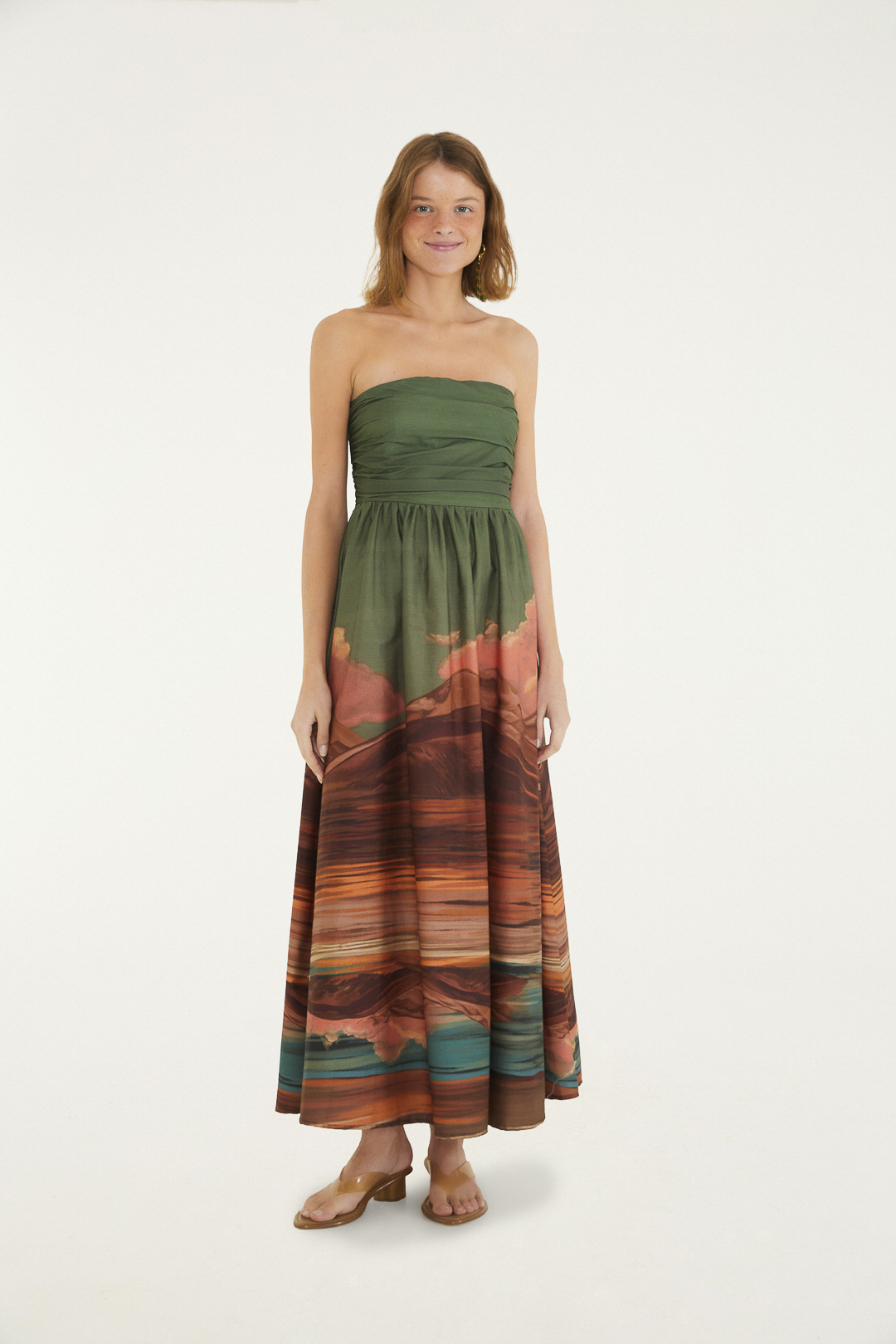 VESTIDO MIDI DUNAS