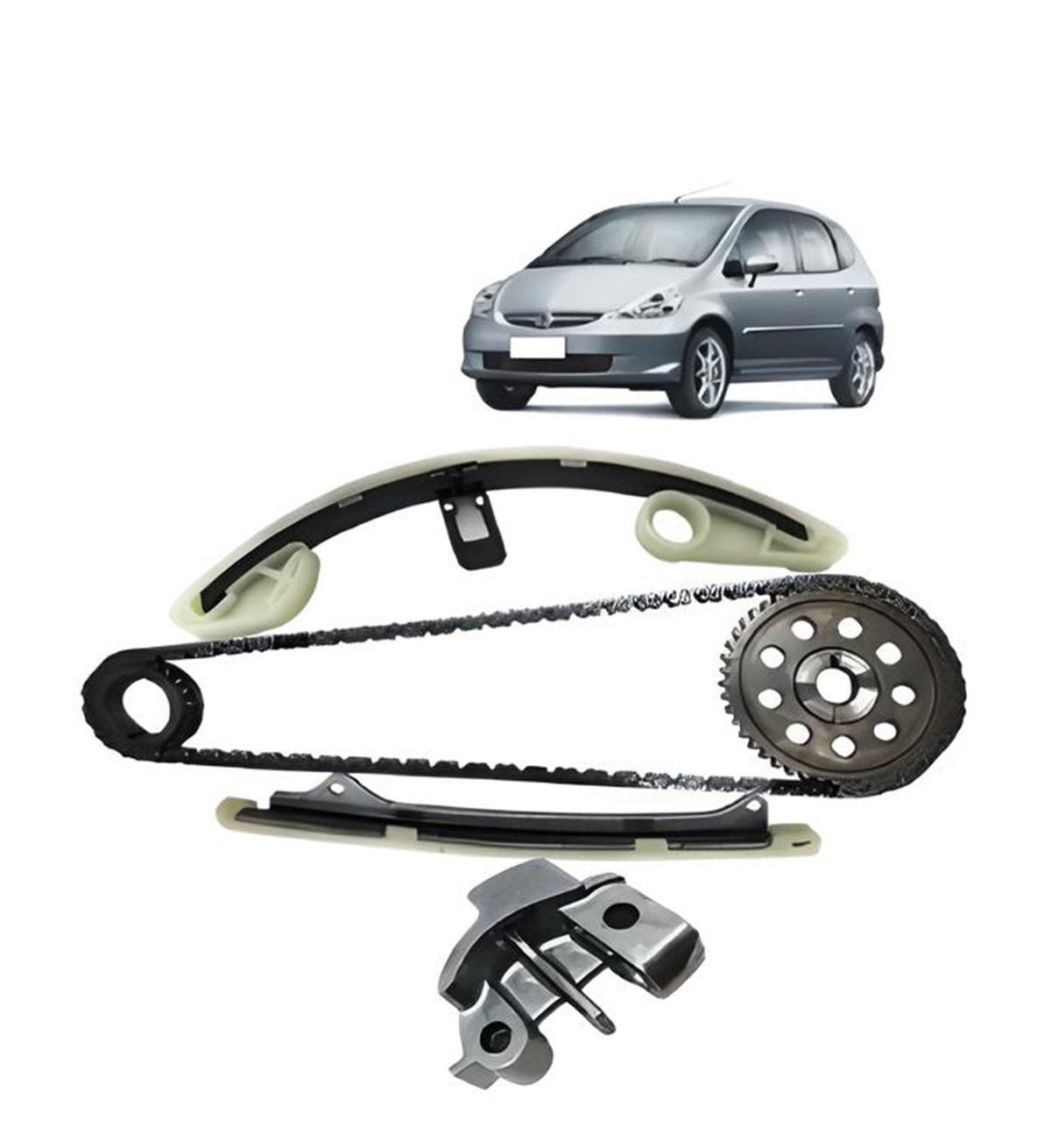 KIT DISTRIBUIÇÃO HONDA FIT 1.4 2004 A 2011 (F936)