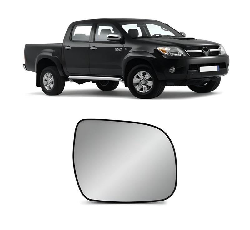 REFIL RETROV. C/BASE HILUX DIREITO METALIZADO 2006 ATE 2015