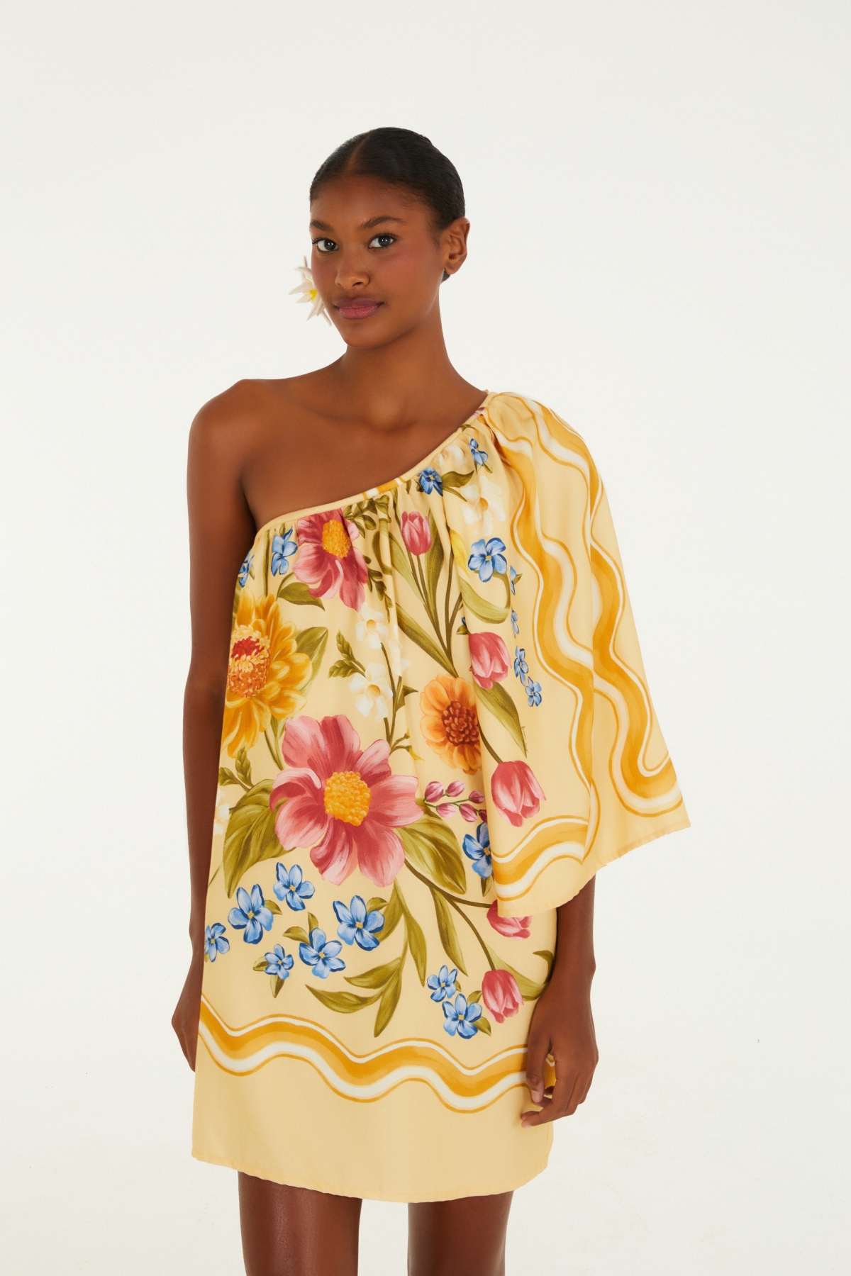 VESTIDO CURTO FLORAL MARI