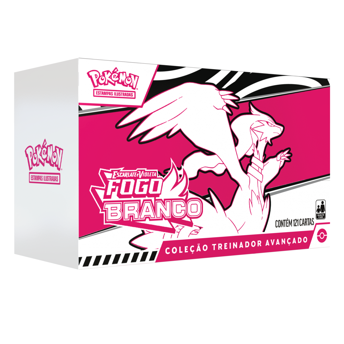 POKEMON EV10.5 TREINADOR AVANCADO FOGO BRANCO