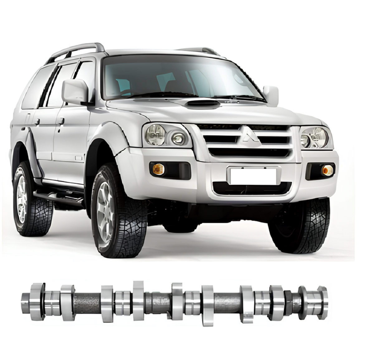 EIXO COMENDO DE VALVULA PAJERO 94/99 2..8 TURBO DIESEL TAKAO