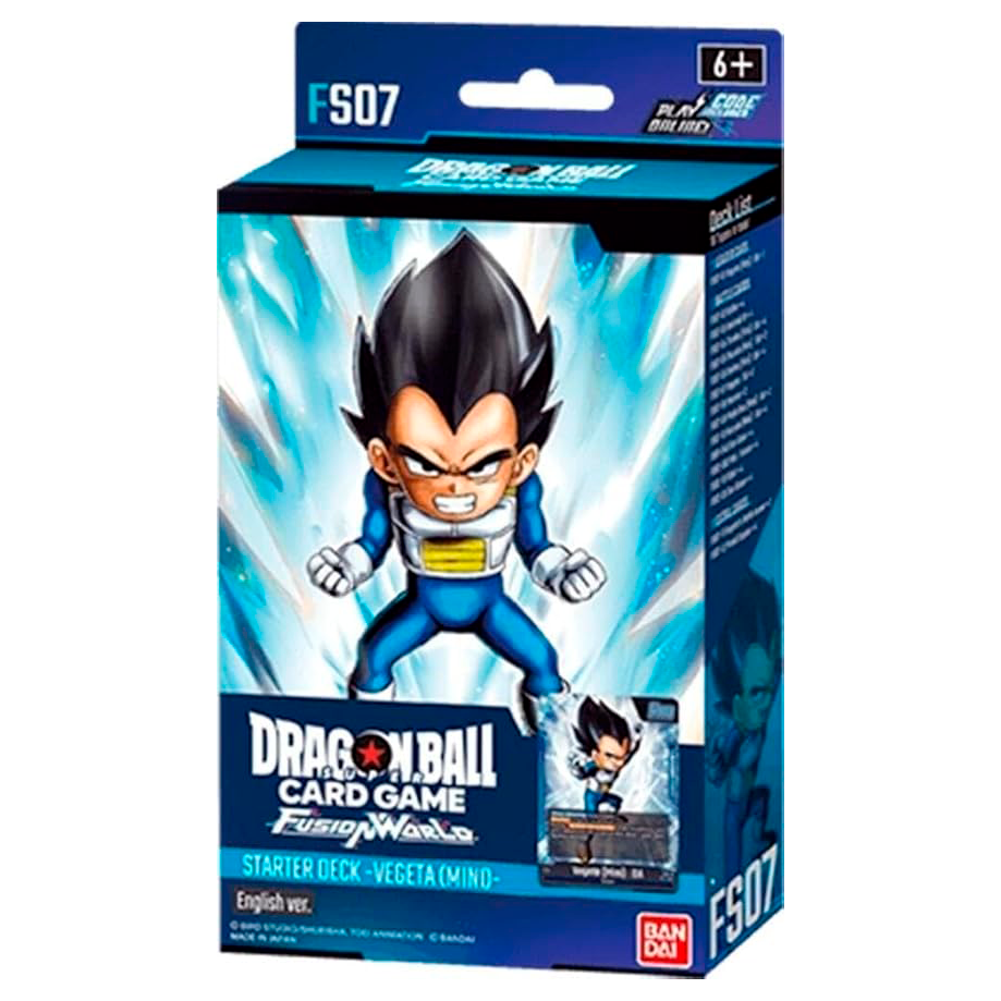 DRAGON BALL SUPER: FUSION WORLD STARTER DECK - VEGETA(MINI) - FS07