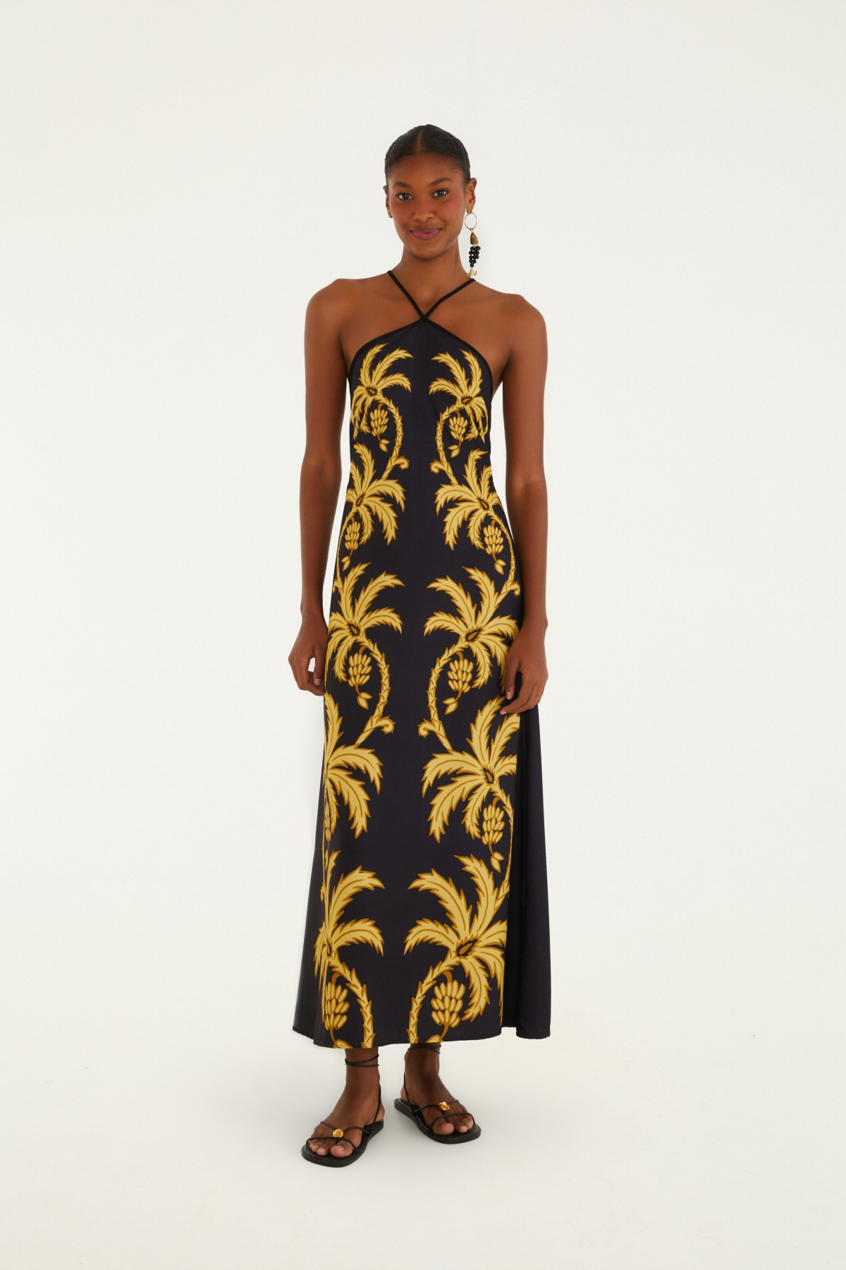 VESTIDO CROPPED LENCO TRANCOSO 