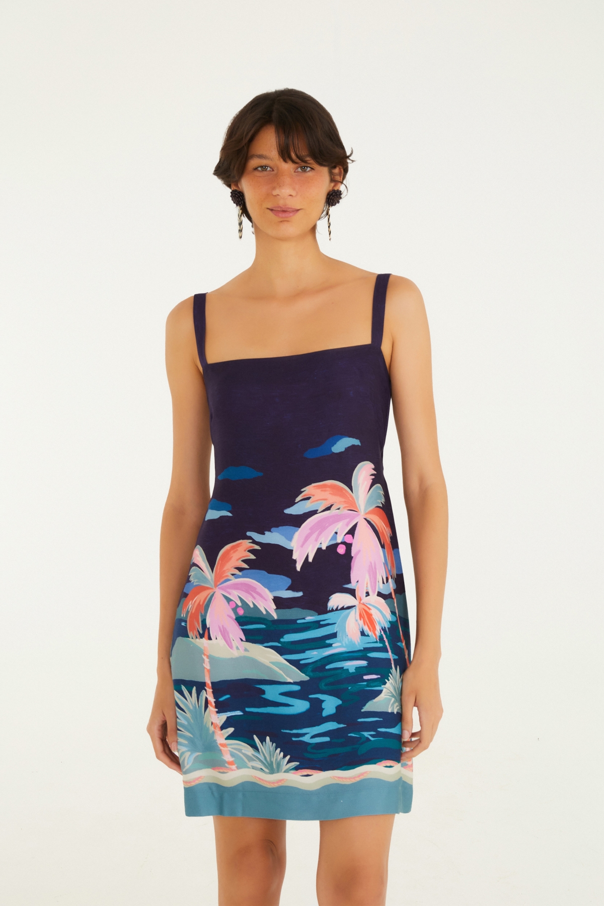 VESTIDO CURTO LUAR