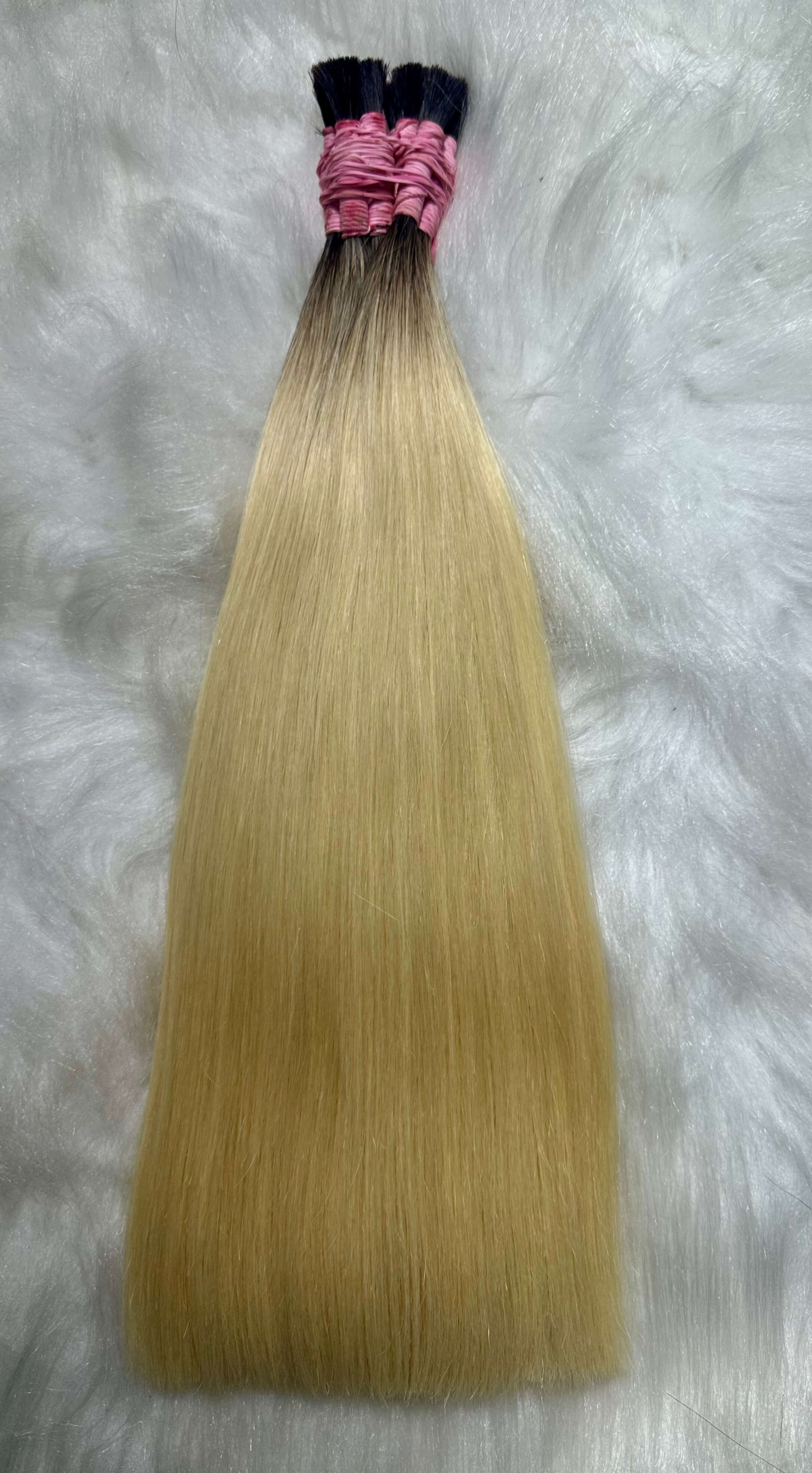Cabelo Brasileiro Loiro esfumada 40 CM 162 Gramas