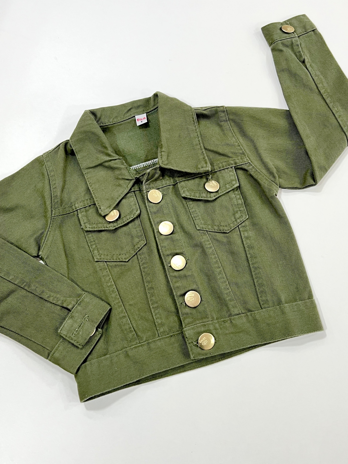 Jaqueta Cargo Cor Verde