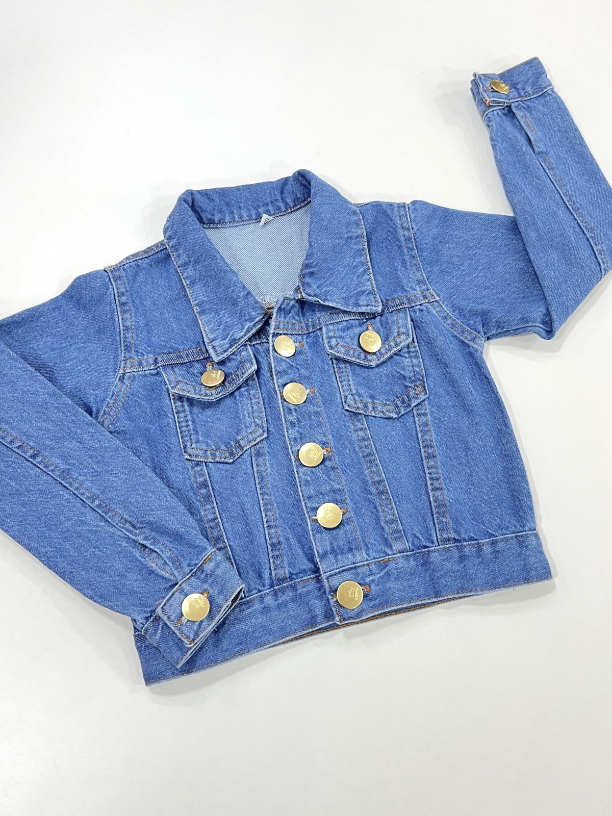 Jaqueta Jeans Bordada