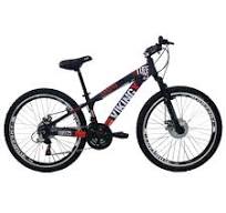 BICI ARO 26 FREERIDE ROXO/LARANJA 13,5 21V ALAV YAMADA F DISCO VIKING