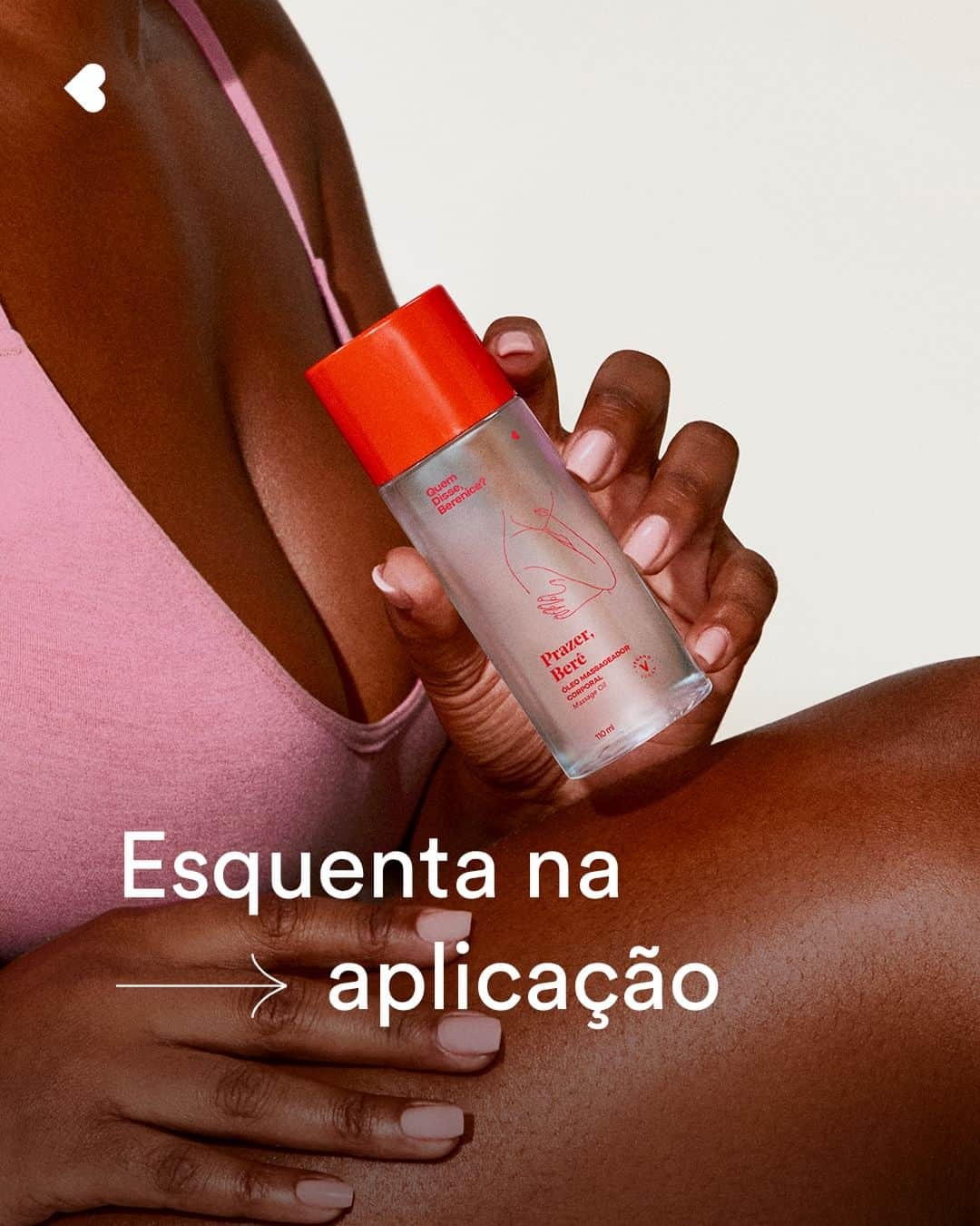 Óleo Massageador Corporal Prazer Berê 110ml Prazer, Berê!