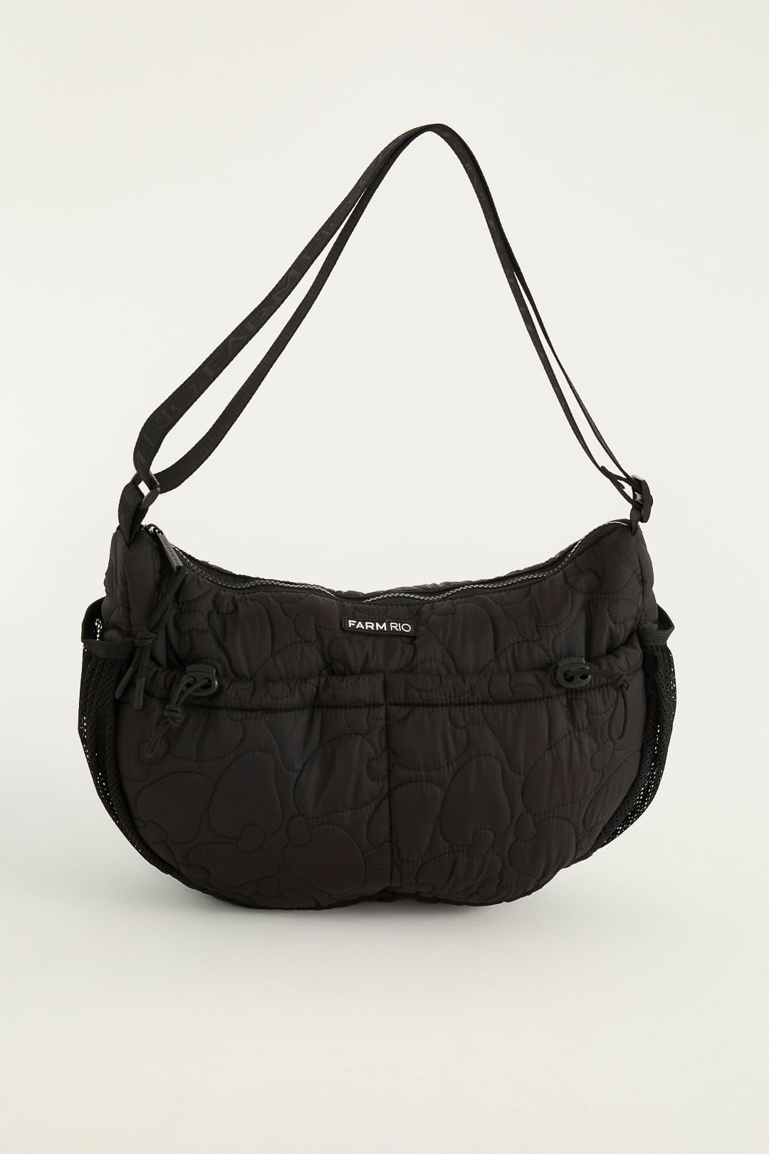 BOLSA BANANA G PUFFER PRETO