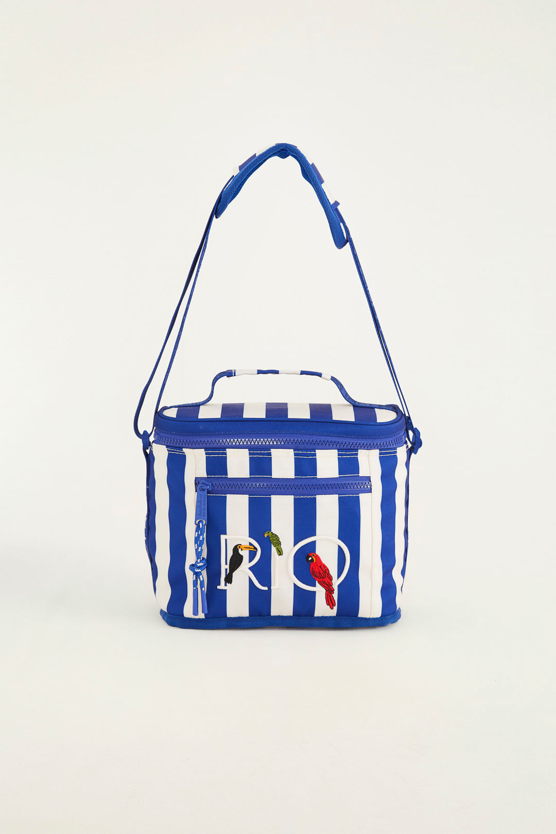 MINI COOLER FARM FAROFA LISTRA AZUL
