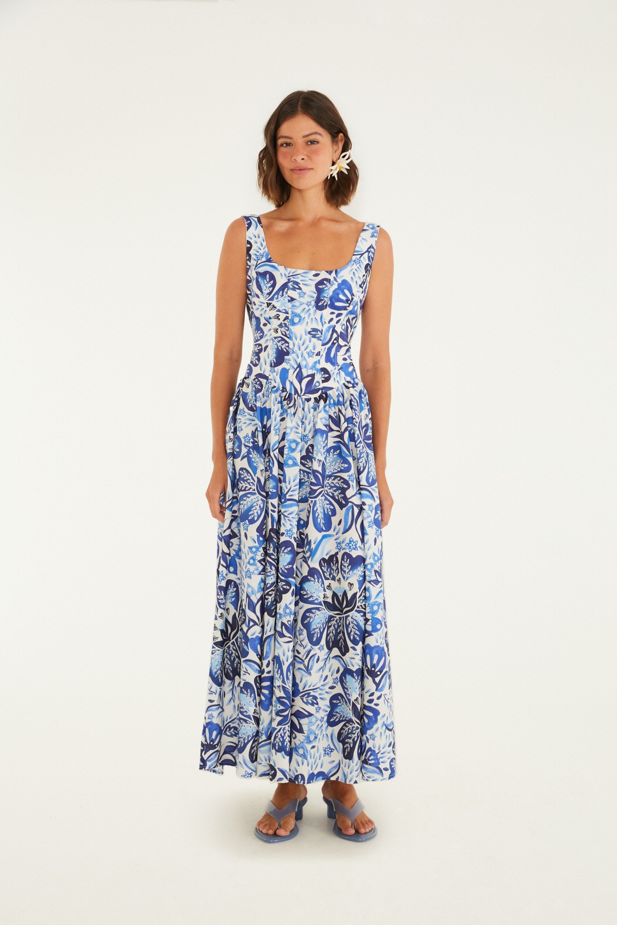 VESTIDO CROPPED PARAISO DE FLOR