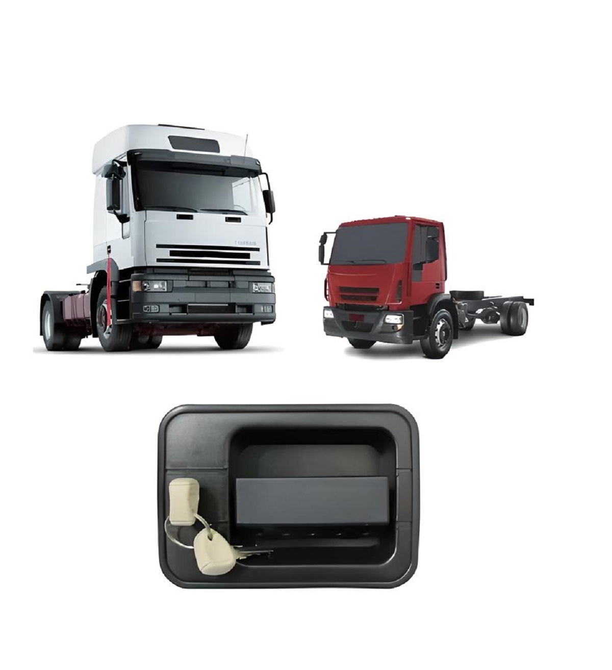 MACANETA EXTERNA CAMINHAO IVECO EUROCARGO/CAVALLINO 97/07 LE