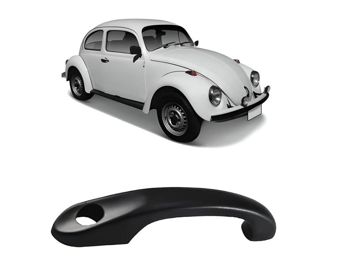 MACANETA EXTERNA CAPO FUSCA 71/96 PRETO FOSCO (METAL)