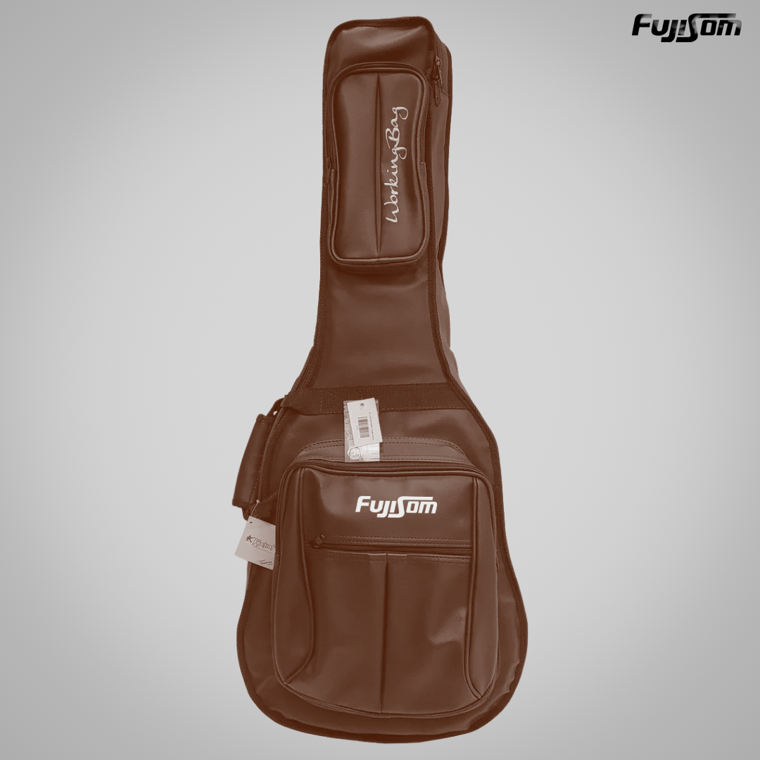 SEMI CASE OXXIS P/VIOLAO FOLK COURO MARROM PRIME