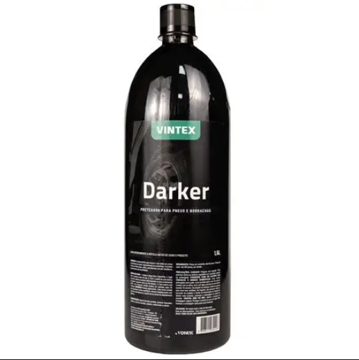DARKER 1,5 Litros Renovador De Pneus Pretinho Brilhante - Linha VINTEX 