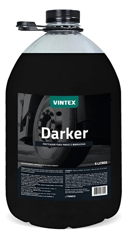 DARKER 5 Litros Renovador De Pneus Pretinho Brilhante - Linha VINTEX