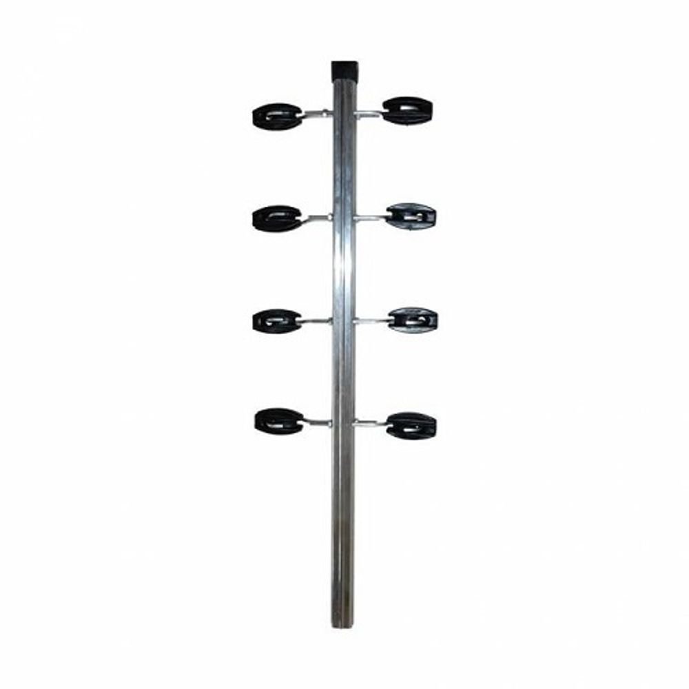 HASTE CERCA QUADRADA 80CM 4 ISO IND