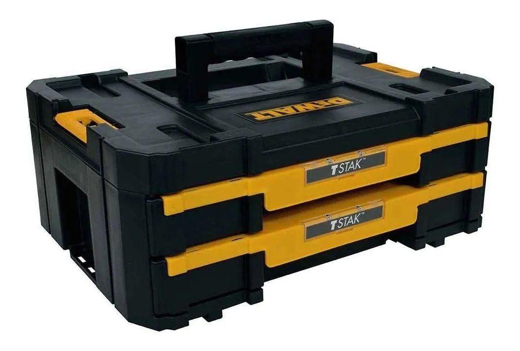 Caixa de Ferramentas 16,5" Dewalt Modelo DWST17804 2 Gavetas com Divisórias 7,9L