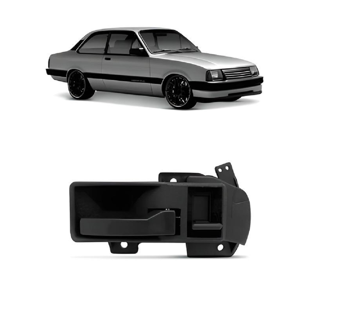 MACANETA INTERNA CHEVETTE/OPALA 85/92 DIANT LADO ESQUERDO