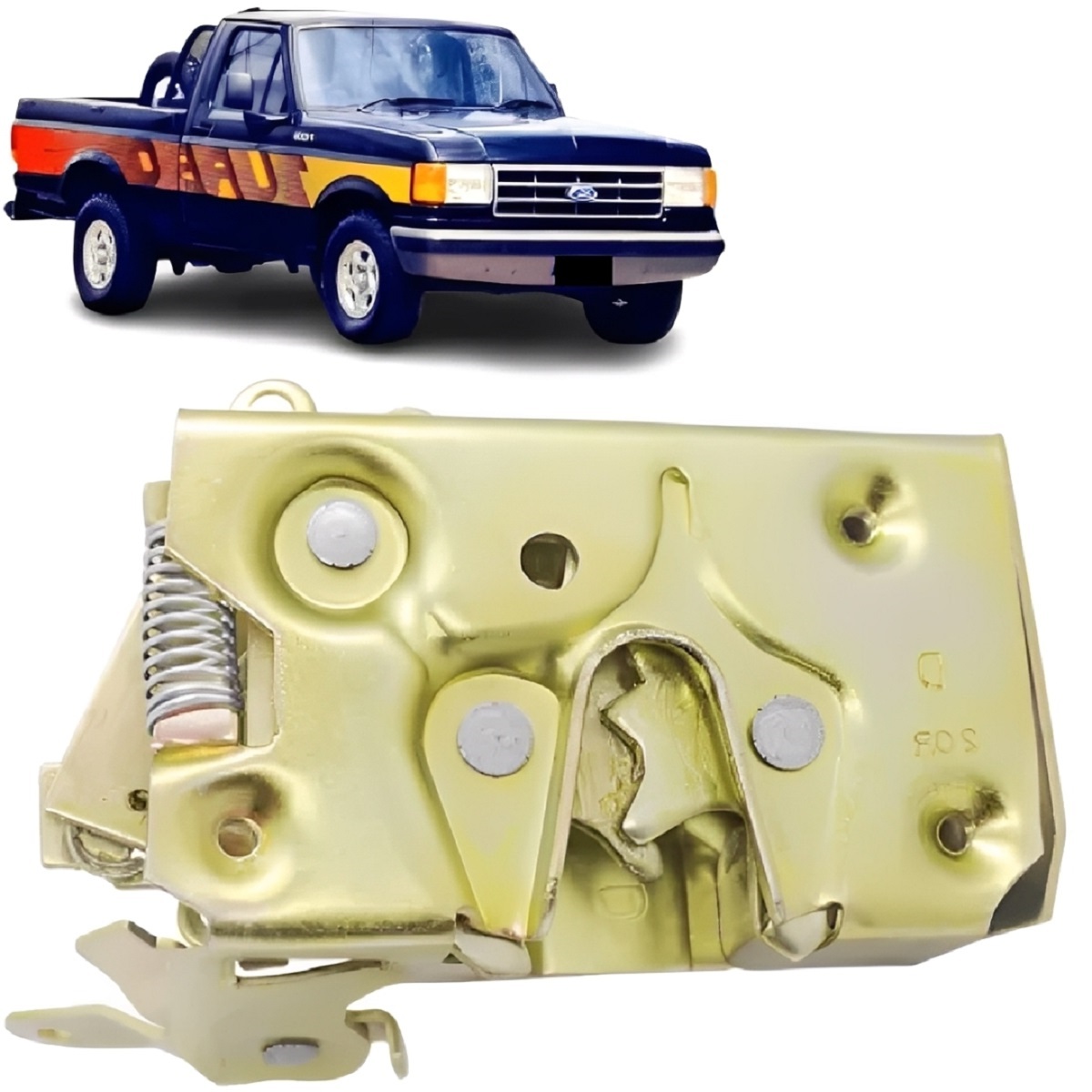 FECHADURA PORTA LADO DIREITO MECANICA F1000/F4000 1993/1998