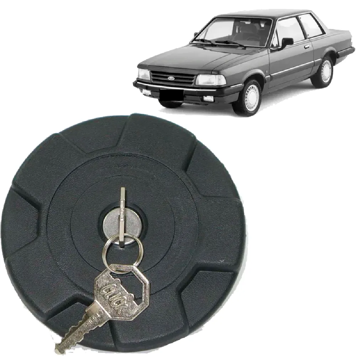 TAMPA TANQUE COMBUSTIVEL DEL REY/BELINA/PAMPA 1970/1989