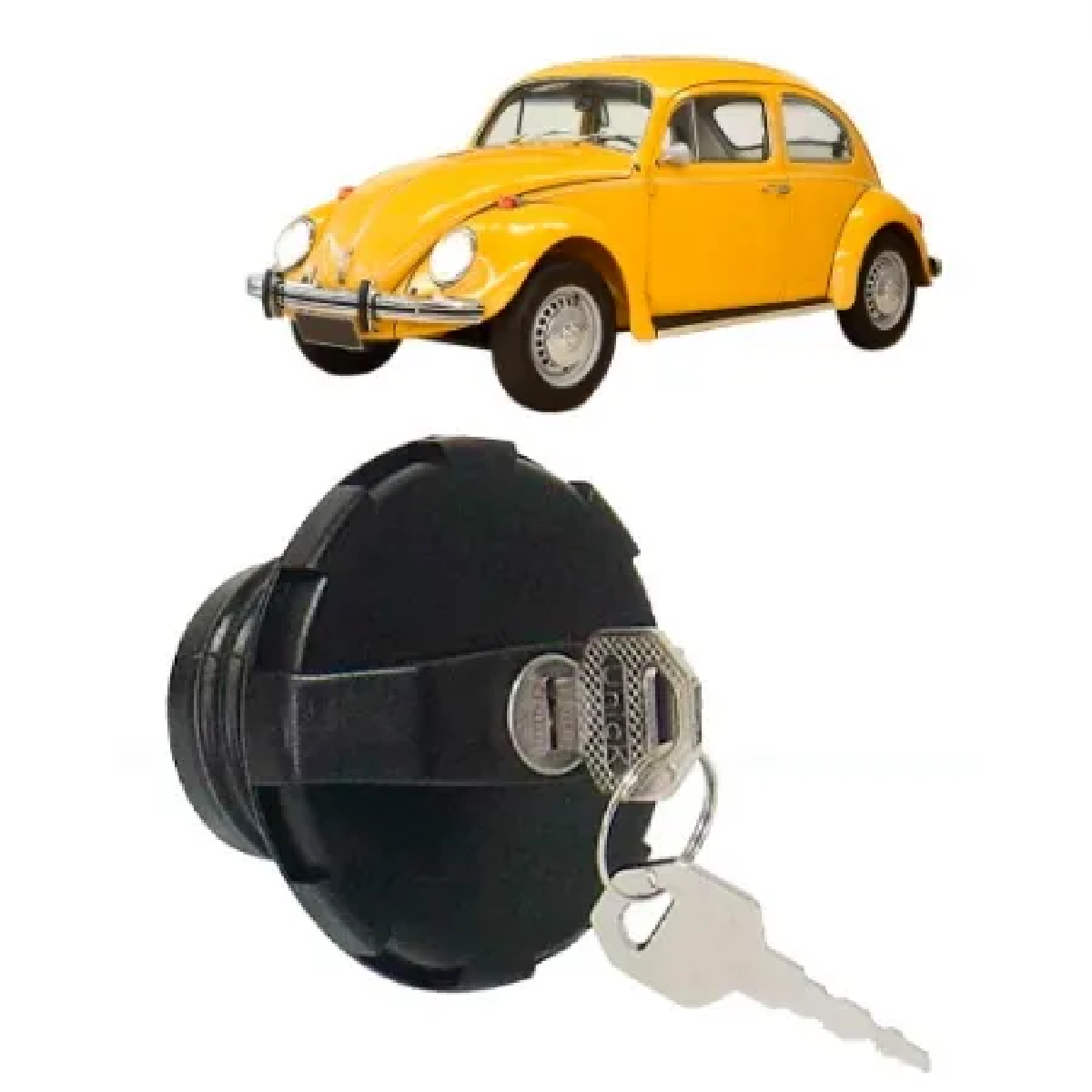 TAMPA TANQUE COMBUSTIVEL COM CHAVE FUSCA 1978/1986